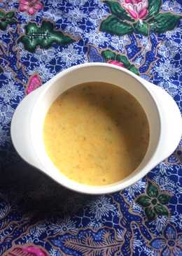Bubur nasi bunwormat (buncir,wortel,tomat)