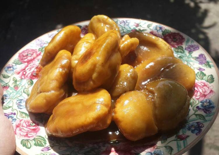 resep lengkap untuk Gemblong Gula Jawa #postingrame2_jajanantradisional #anakkost