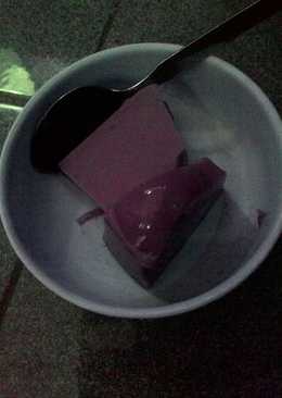 Puding ubi ungu