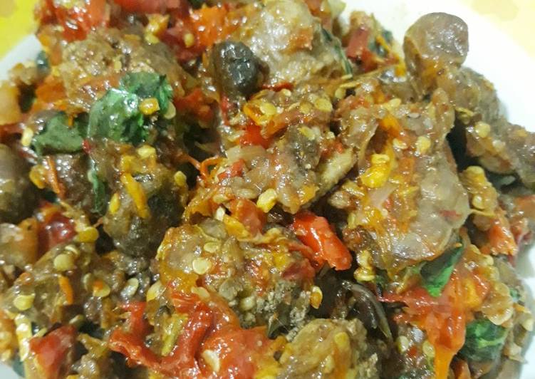 resep makanan Sambal ati ampela