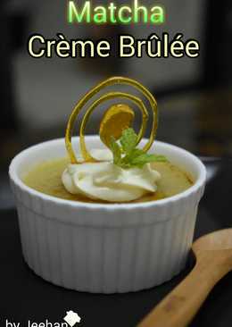 Matcha CrÃ¨me BrÃ»lÃ©e