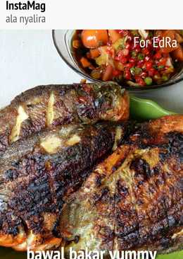 Ikan bawal bakar yummy