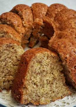 Eggless banana cake #bandung_recookniabayens