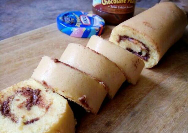 gambar untuk resep makanan Mini roll cake