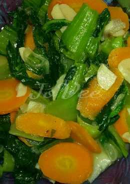 Tumis Sayur Pokcoy Wortel