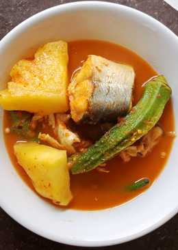 Asam pedas ikan baung