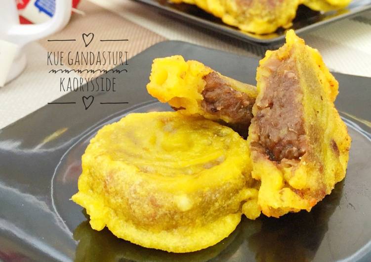 resep lengkap untuk Kue Gandasturi aka Kue Kumbu