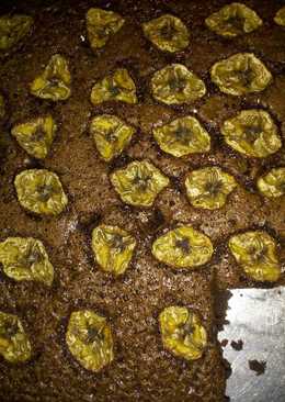 Brownis putel pisang keju