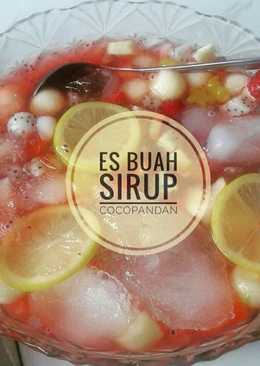 Es Buah sirup cocopandan