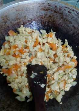 Capcay Gurih Spesial Pake Telor