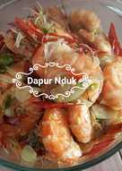 Tumis udang simple