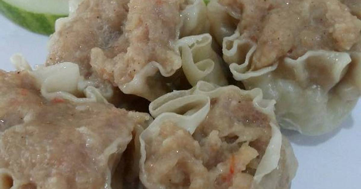 Resep Siomay ayam udang dimsum ala heny lee