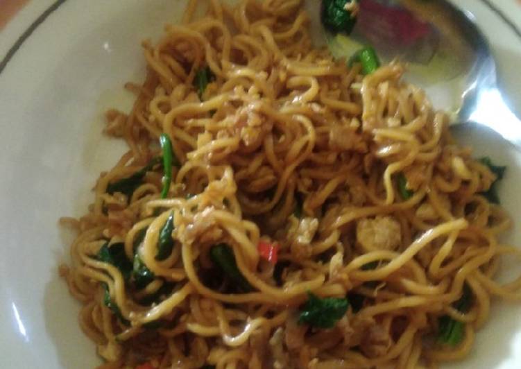 bahan dan cara membuat Mie Goreng Jawa