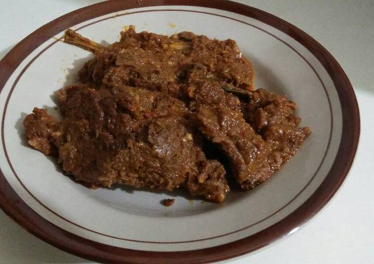 gambar untuk resep makanan Rendang daging #alaNakKairo