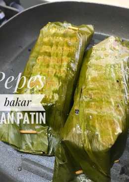 Pepes bakar ikan pati