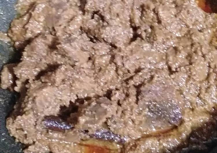 Rendang daging sapi