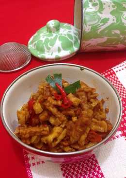 Orek Tempe+Tahu resep si Emak