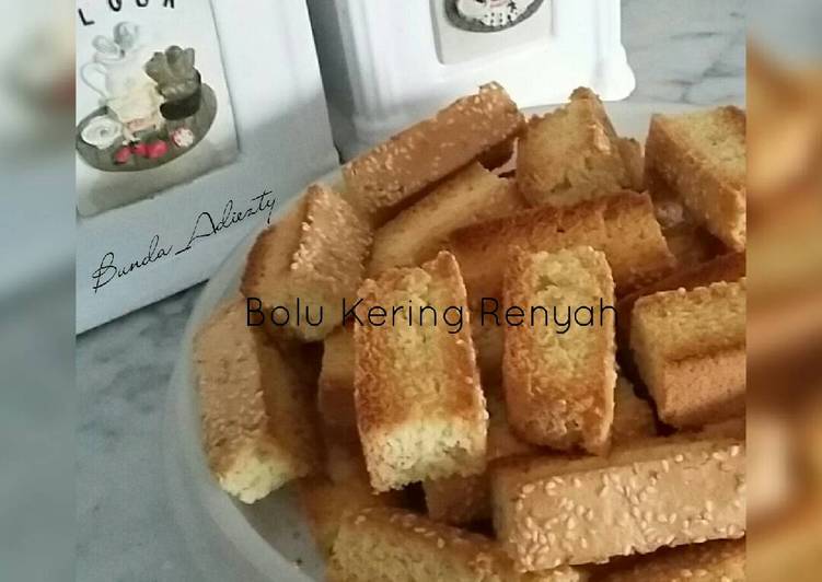 Resep Bolu Kering Renyah Kiriman dari Bunda Adiezty