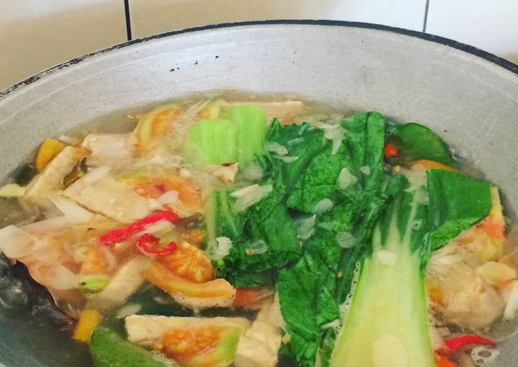 Resep Ikan  pe  sayur asam pedas tomyam jawa ikan  pe  oleh 