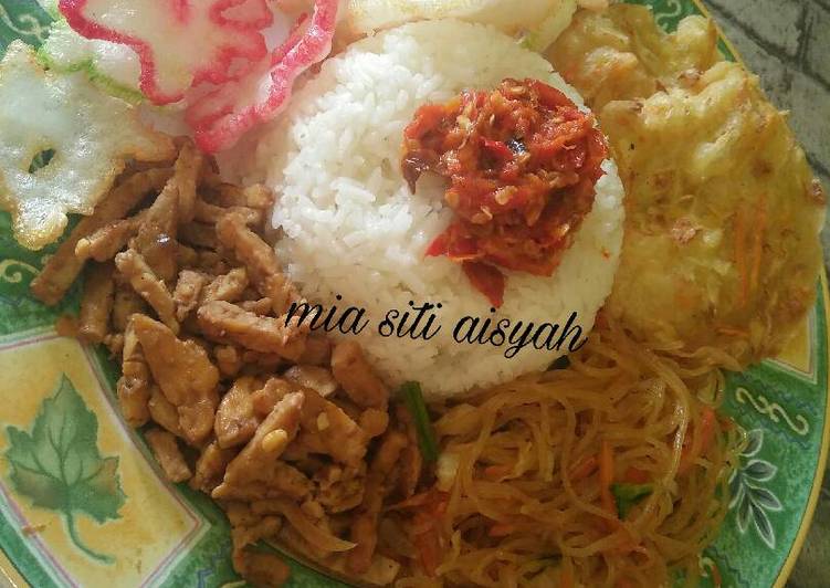 cara membuat Nasi Uduk Magicom (no ribet)