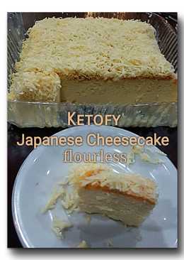 Ketofy Japanese Cheesecake