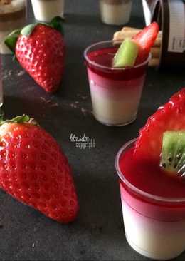 Puding Buah Gradasi