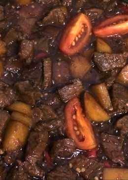 Semur daging ala anak kost