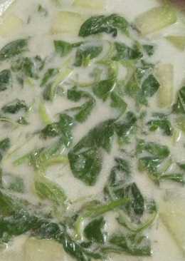 Sayur Bobor Bayam Labu Siam