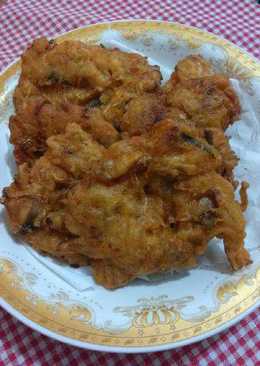 Bakwan jamur kol