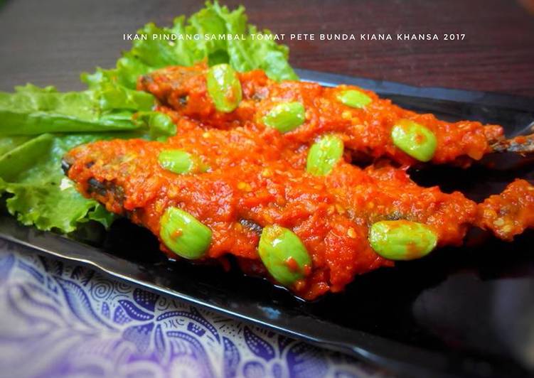 gambar untuk resep Ikan pindang Sambal tomat pete