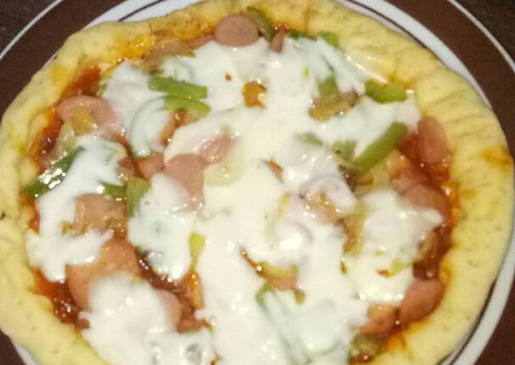 gambar untuk cara membuat Pizza teflon simple dan enak bikin nagih