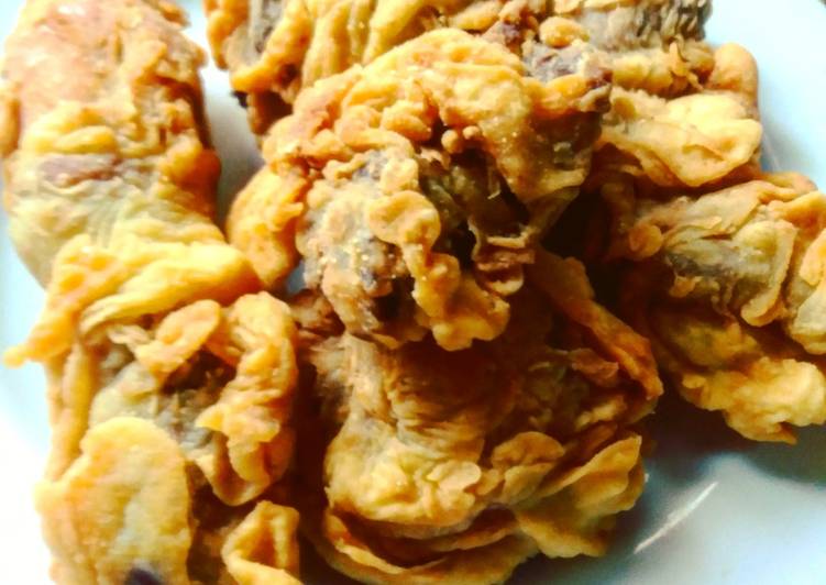 Resep Ayam goreng kriuk KFC (KW) Kiriman dari Nova