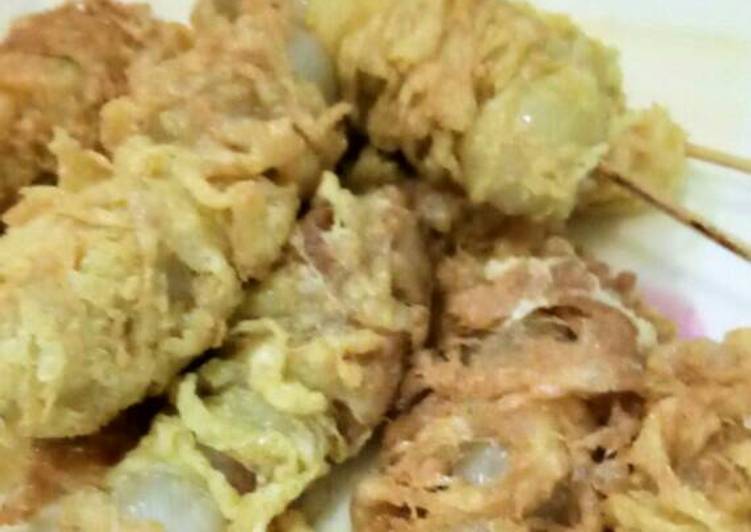 Resep Sate telur pentol simpel Kiriman dari Eta Adita