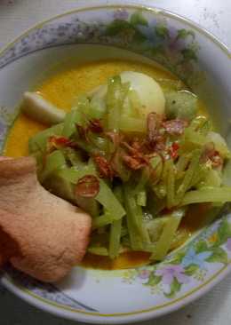 Lontong sayur labu (pesor)