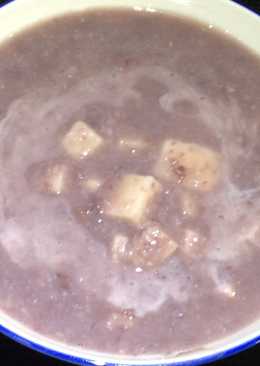 Kolak kacang merah & talas/taro