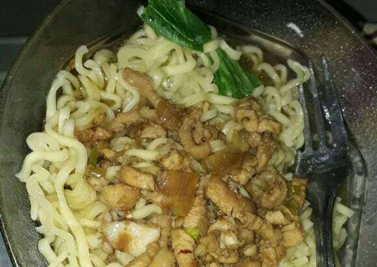 resep lengkap untuk Mie Ayam Simple