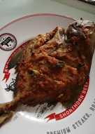 Ikan Bawal Oven Asam Manis Asin