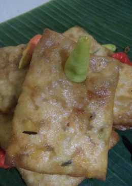 Martabak isi tahu jagung manis