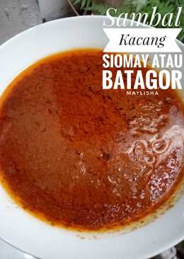 Sambal Kacang Siomay atau Batagor