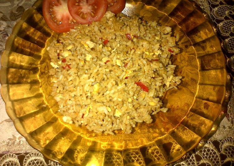 gambar untuk cara membuat Nasi Goreng Kampung (irit & praktis)