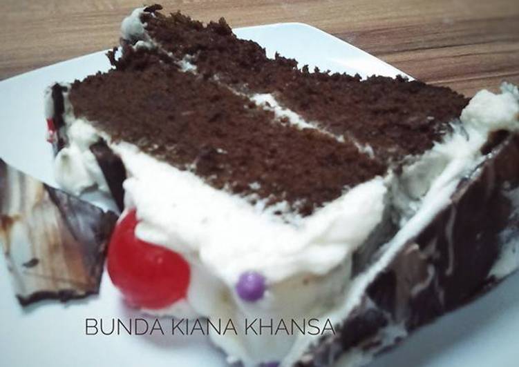 resep lengkap untuk Blackforest