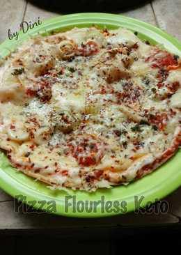 Pizza Flourless Keto #ketopad