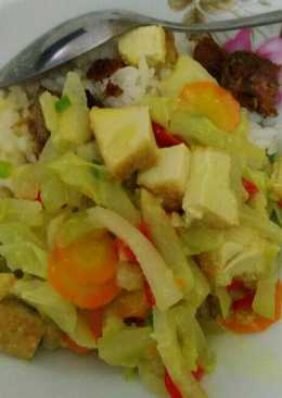 Sayur Labu siam tahu