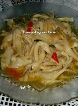 Tumis pedas jamur tiram