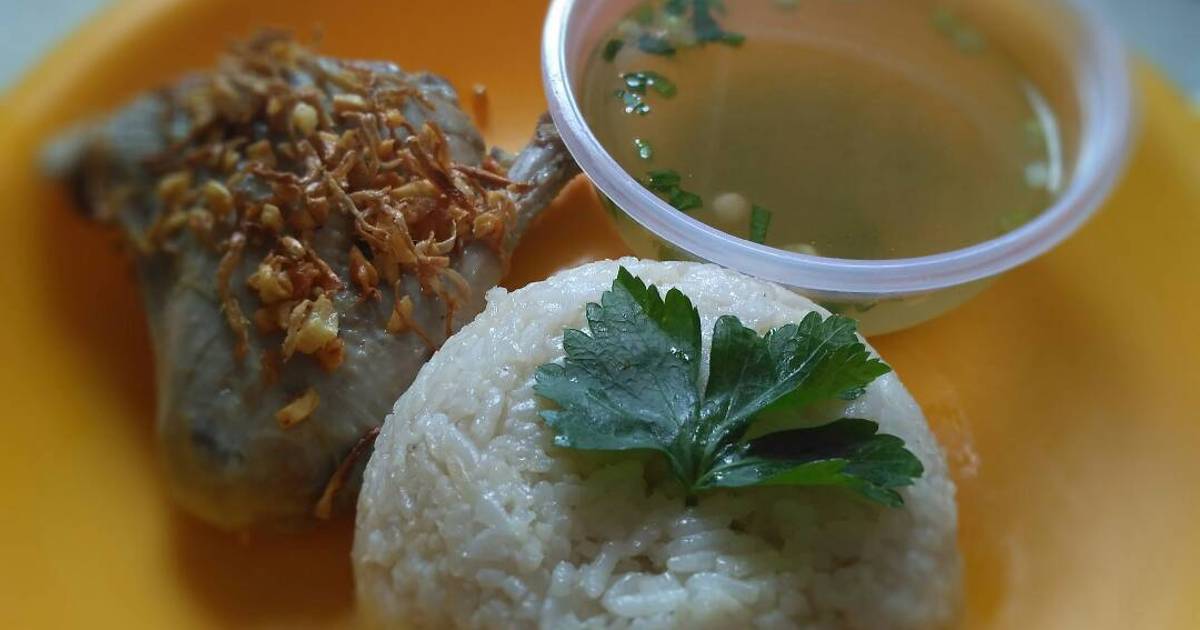  Resep  Nasi  Hainam Ayam Jahe dan kuah  oleh flo verz Cookpad