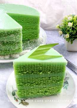 Pandan Layer Cake