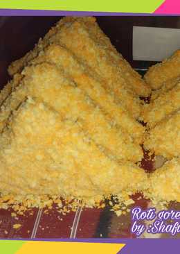 Roti goreng coklat lumer