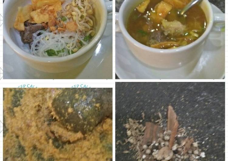 gambar untuk cara membuat Soto Komplit Daging Kerbau