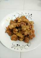 Ayam goreng saos madu