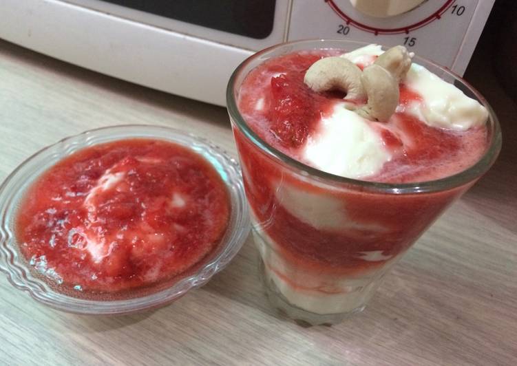 resep Chasew Sour Ice Cream